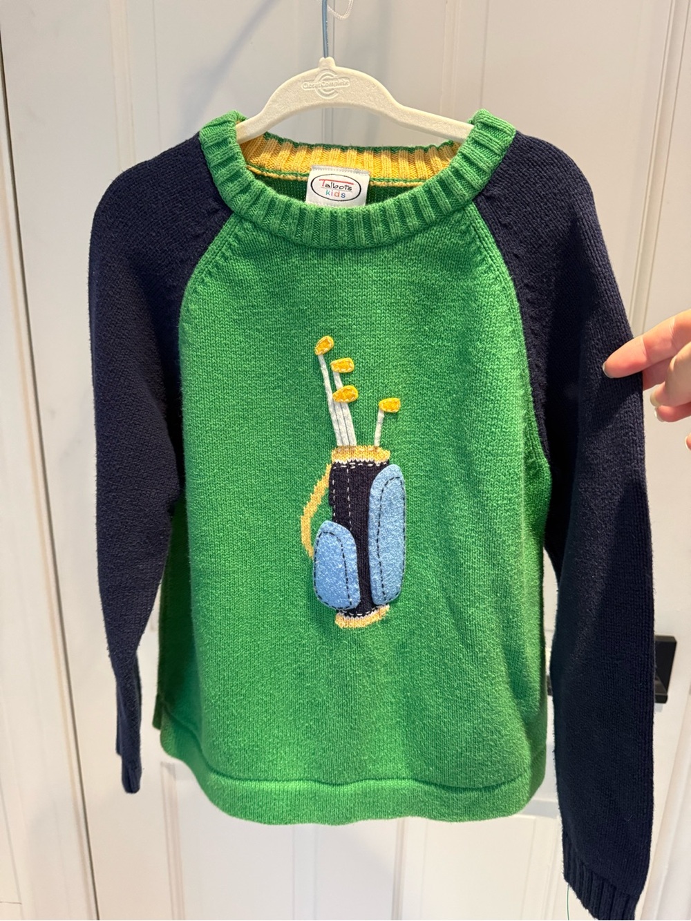 Vintage Kid’s Golf Sweater